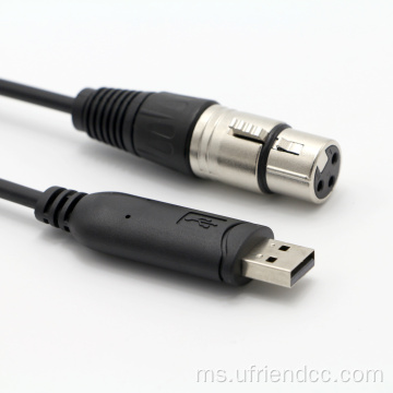 Kabel Serial Komunikasi XLR/DMX512/RS485 yang serasi
